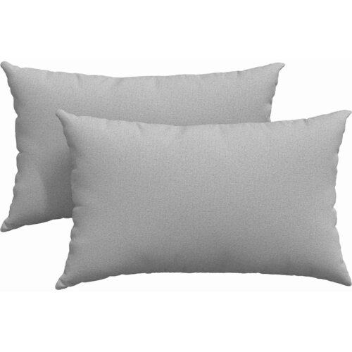  Jastučići za sofu 2 pcs Oblačnosiva 50 x 30 cm tkanina Slike