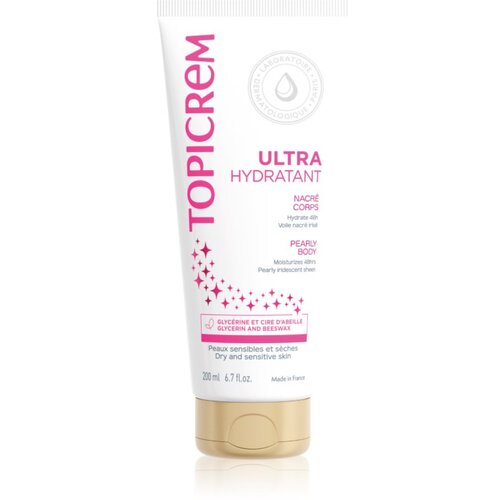 Topicrem UH BODY Ultra-Moisturizing Pearly Body mlijeko za osjetljivu kožu s bisernim sjajem 75 ml Cijene