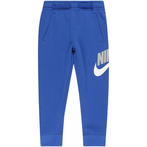 Nike Sportswear Hlače plava / siva / bijela