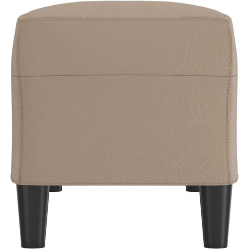  Klupa boja cappuccina 100 x 35 x 41 cm od umjetne kože Slike