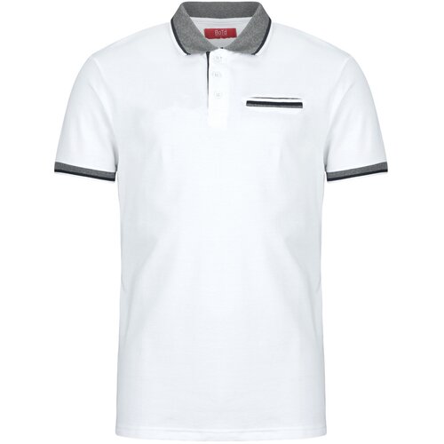 BOTD Polo majice kratki rokavi NEW-POLO-WHITE Bela Slike
