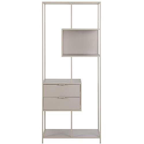 Actona Siva biblioteka 77x185x35 cm Seaford – Cijene