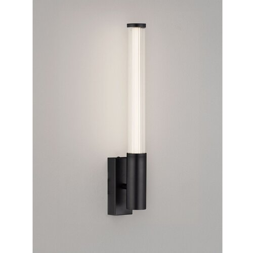 Nova Luce Mat crna metalna LED zidna lampa Nold &amp;ndash; Slike