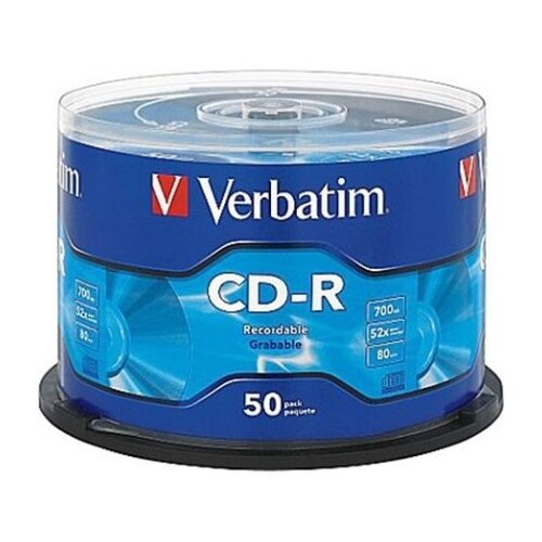  CD-R,VERBATIM, 700 MB,52X,spindle 50 kom EXTRA PRO.WRAP Cijene