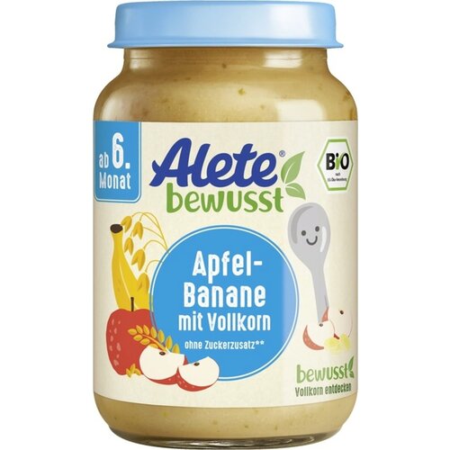 BIO jabolko in banana s polnozrnatimi žiti - 190 g Cene