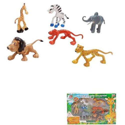 Magaza Divlje životinje u kutiji 6 pcs 59903 Slike