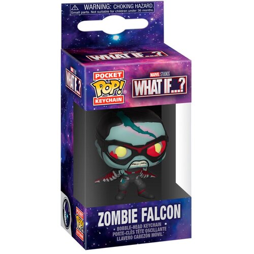 Pocket pop keychain marvel what if zombie falcon Slike