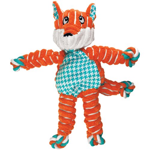 Kong Floppy Knots Fox - Vel. S/M: D 25 x &amp;Scaron; 22 x V 15 cm Slike