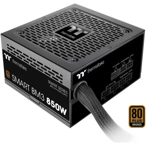 Thermaltake Napajalnik 850 W Atx 80 Plus Bronze Black, (21408045) Cene