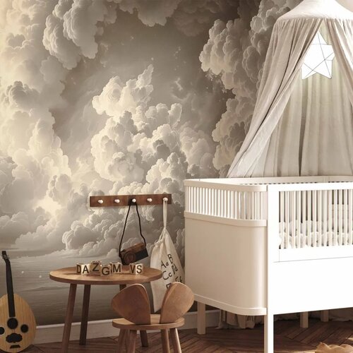  Foto tapeta - Whisper of Illuminated Clouds: Soft Play of Light in the Theater of the Heavens 300x210 Slike