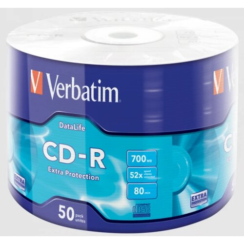 Verbatim CD-R 50/1 43787 700MB/52X Cene