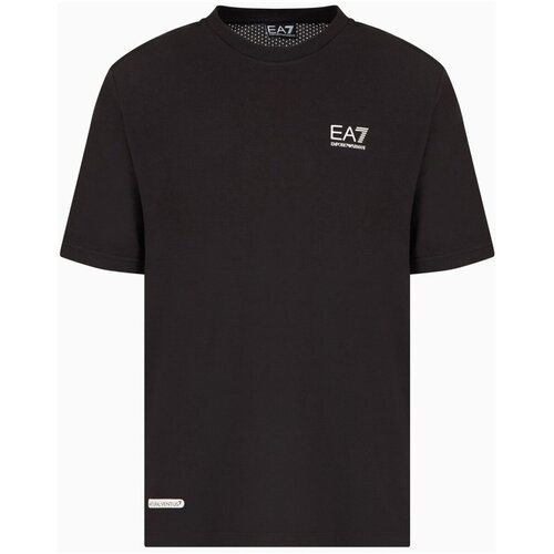 Ea7 Emporio Armani Majice s kratkimi rokavi 7M000124 AF13956 Črna Cene