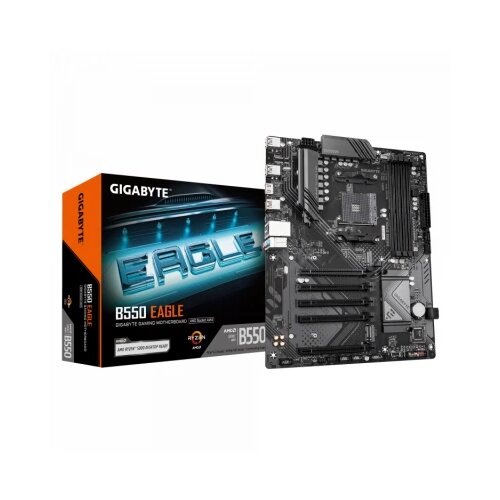 Gigabyte B550 EAGLE AM4, AMD B550, 4x DDR4 DIMM, Ultra-Fast Storage : 2*M.2 slots, including PCIe 4.0 x1 Slike
