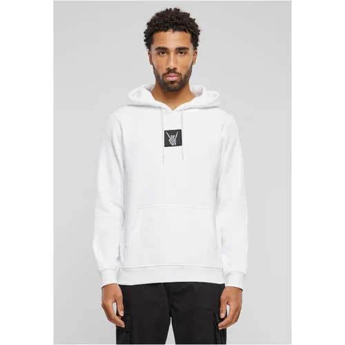 MT Men Men's Skelett Patch Hoody - White