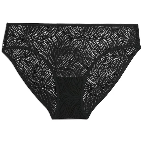 Calvin Klein Underwear Spodnje hlačke 'SHEER MARQUISETTE' črna