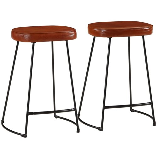 VidaXL Barski stolci 2 kom tamnosmeđi 41 x 29 x 62 cm Slike