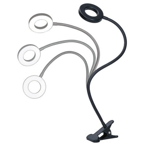 Solight WO66-B- LED prigu&amp;scaron;iva stona lampa sa klipsom LED/8W/230V 3000/4000/5000K crna Slike