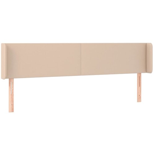 Maison Chic vzglavna omarica - nočna omarica - posteljna omarica z u&amp;scaron;esi kapučino 163x16x78/88 cm umetno usnje, (21708059) Slike