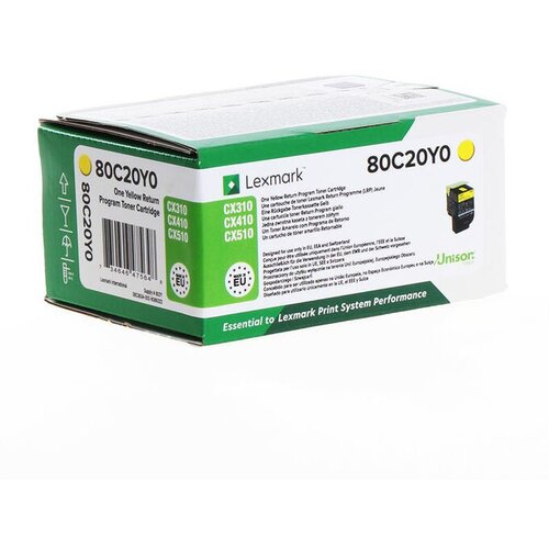 Lexmark 802Y toner cartridge 1 pc(s) Original Yellow Cijene