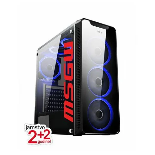 Msgw PC Home GAMER i289, Windows 11 Home, Intel Core i5 11400F 2,60GHz ,Intel H470, 1x16GB DDR4 3200MHz, AMD Radeon RX 6600 8GB GDDR6, M.2 SSD1TB,1Gb LAN, Midi Tower 600W, +CPMPC2Y