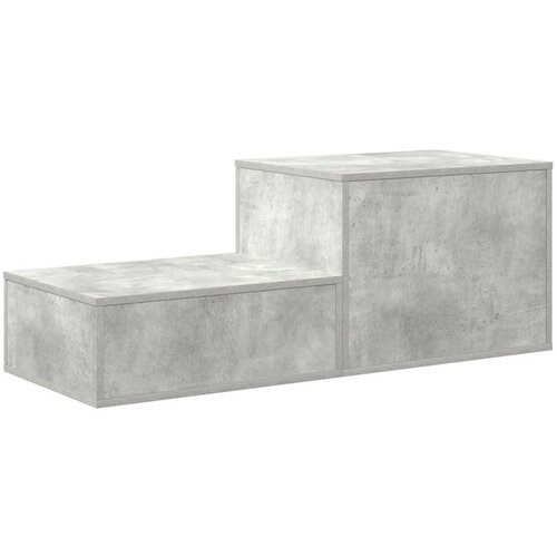  Ormar za pohranu betonske sive boje 108x41x40 cm od inženjerskog drveta Slike