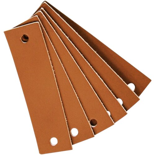 Leander® set 6 usnjenih ročajev za predalnike in omare brown Cene