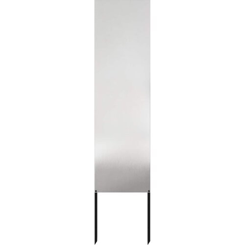  Privatnost u vrtu Srebrno 32 x 140 cm Nehrđajući čelik Slike