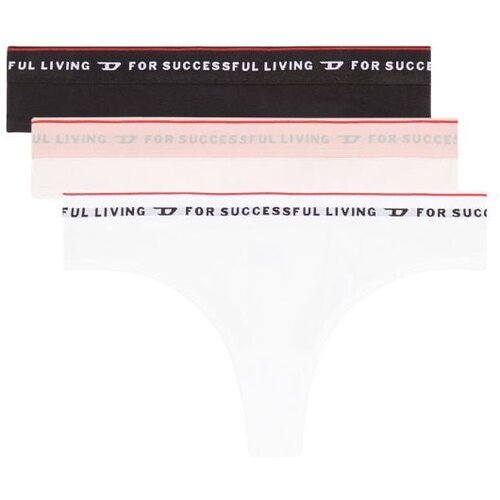 Diesel Panties - UFST-STARSEY-THREEPACK STRING multicolor Cene
