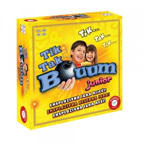 Piatnik Družabna igra Tik Tak Bum Junior Slike