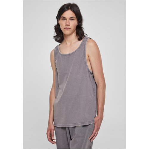 UC Men Heavy Oversized Acid Wash Tank asphalt Slike