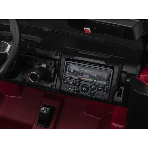  Licencirani auto na akumulator RAM 3500 Police - dvosjed - crveni Slike