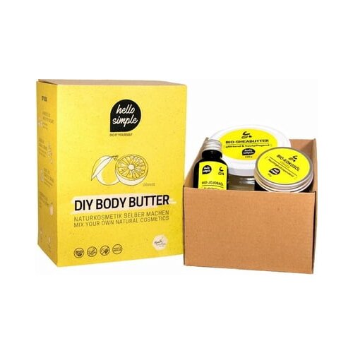 hello simple diy body butter box - pomaranča Cene