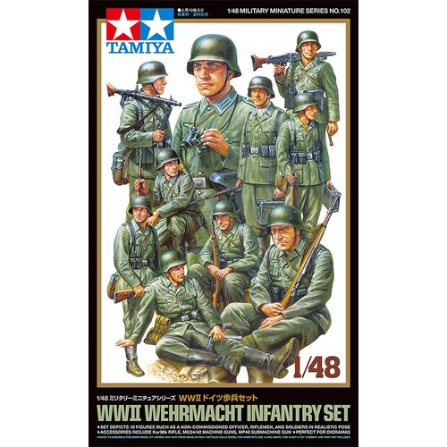 Tamiya Komplet pehote Wehrmachta iz druge svetovne vojne, (21287358) Cene