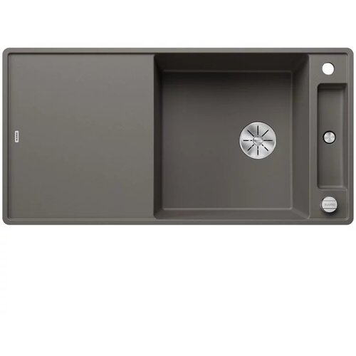 Blanco sudoper AXIA III XL 6 S-F InFino SILGRANIT VULKAN SIVA, daska staklo, s dalj.upr. Slike