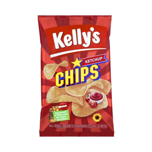 Kelly's Chips Ketchup - 150 g Cene