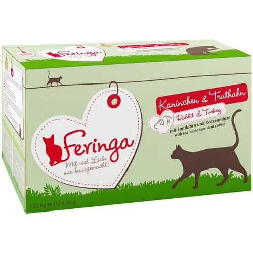 Feringa v vrečkah 12 x 85 g - Zajec & puran z rakitovcem Cene