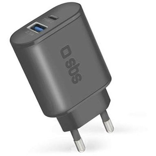 Sbs stenski polnilec sbs, 2 vhoda, 10 w, črn Cene