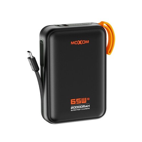 Moxom Power bank mx-pb188 65w super fast 20000mah type c crni ( BAT9441 ) Slike