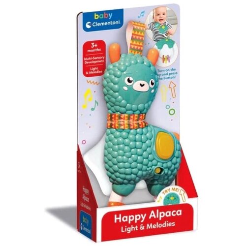 Clementoni Zvečka Happy alpaca, LED Slike