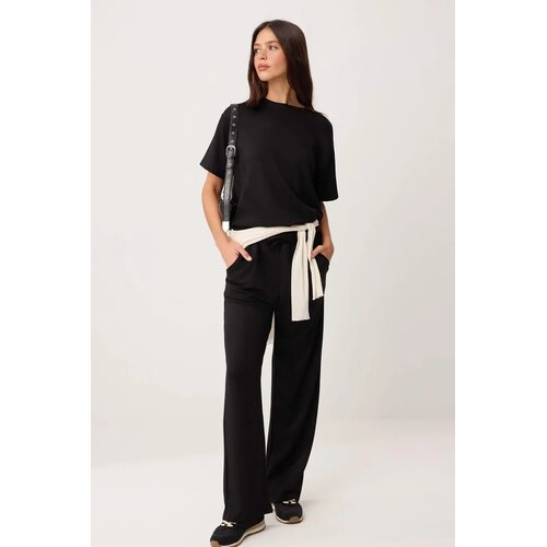 TRENDYOLMILLA ženski top set Twoaw26Au00084, crna Cene