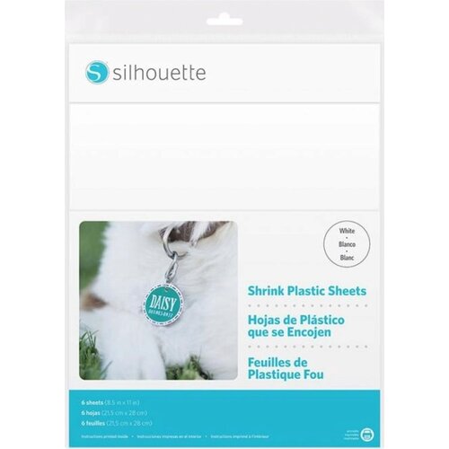 Silhouette Shrink Plastic Sheets - 21,5 cm x 28 cm - White Cijene
