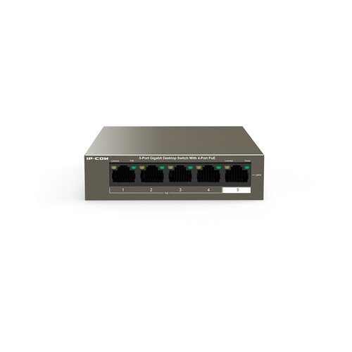 Tenda COM G1105P 4 63W 5 Port Gigabit Desktop Switch with 4 Port PoE Slike