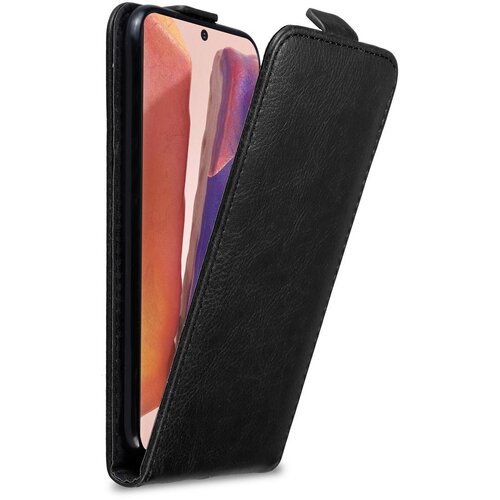 Cadorabo Ohi&scaron;je, združljivo z Samsung Galaxy NOTE 20 PLUS v nočna črna - Za&scaron;čitni ovitek v obliki flipa z magnetnim zapiranjem, (20563978) Cene