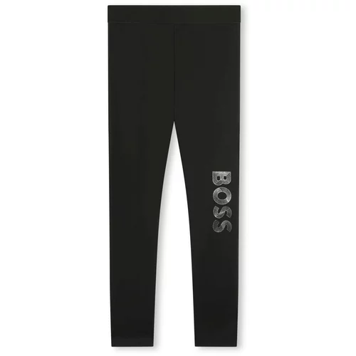 BOSS Kidswear Tajice crna / bijela