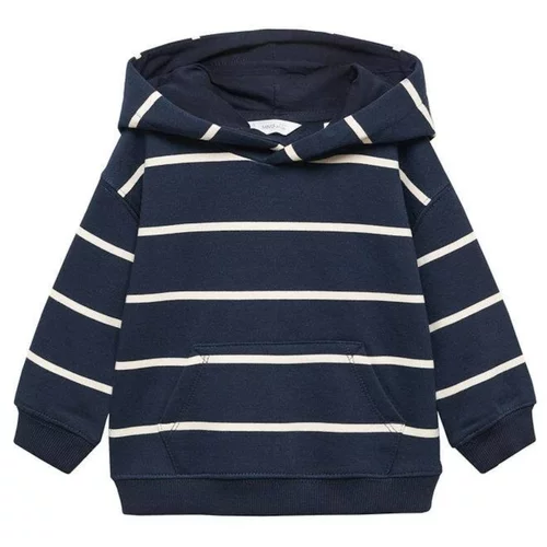MANGO KIDS Sweater majica 'Seab' mornarsko plava / bijela