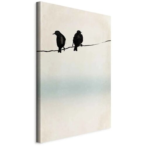  Slika - Frozen Sparrows (1 Part) Vertical 80x120 Na talijanskom platnu Cijene