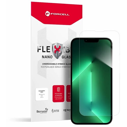 forcell Flexible Nano Glass - hibridno staklo za iPhone 13/13 Pro/14 Cijene