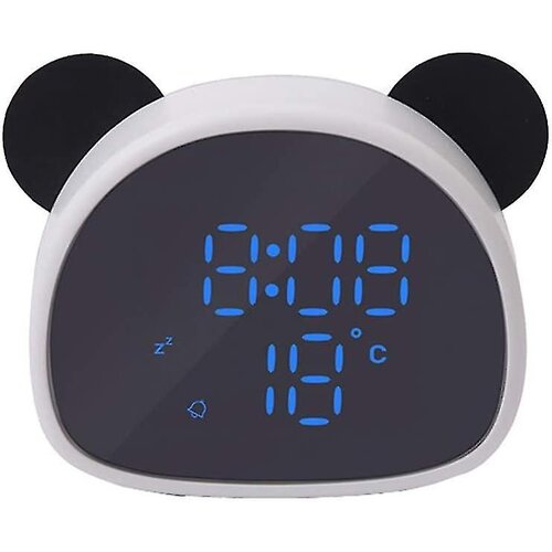 Venisymlis Budilka Cute Panda, Digitalna Led Namizna Ura Ob Postelji (Črna), (22060522) Cene