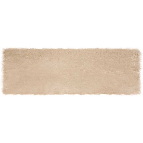 vidaXL Lažna Ovčja Koža Preproga Tafalla Bež 80 x 250 cm Poliester, (5000112308) Cene