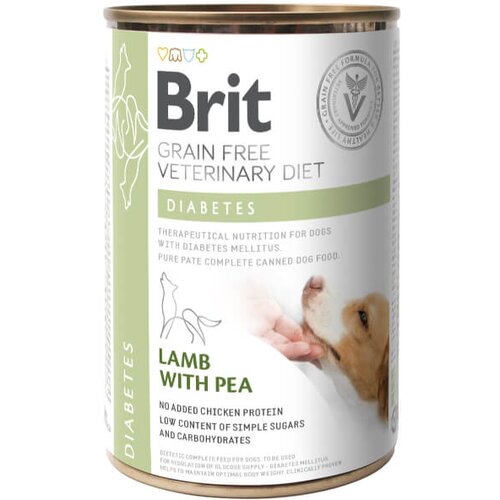 Brit veterinary diet Brit GF Veterinarska dieta za pse Diabetes, 400g 400 g Cene